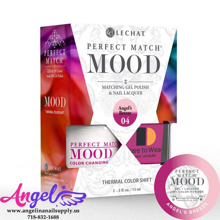 Lechat Mood Gel Duo 04 Angel's Breeze - Angelina Nail Supply NYC