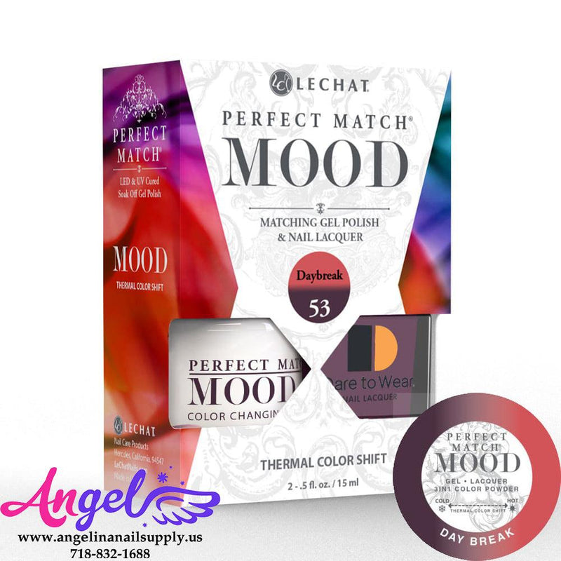 Lechat Mood Gel Duo 53 Daybreak - Angelina Nail Supply NYC