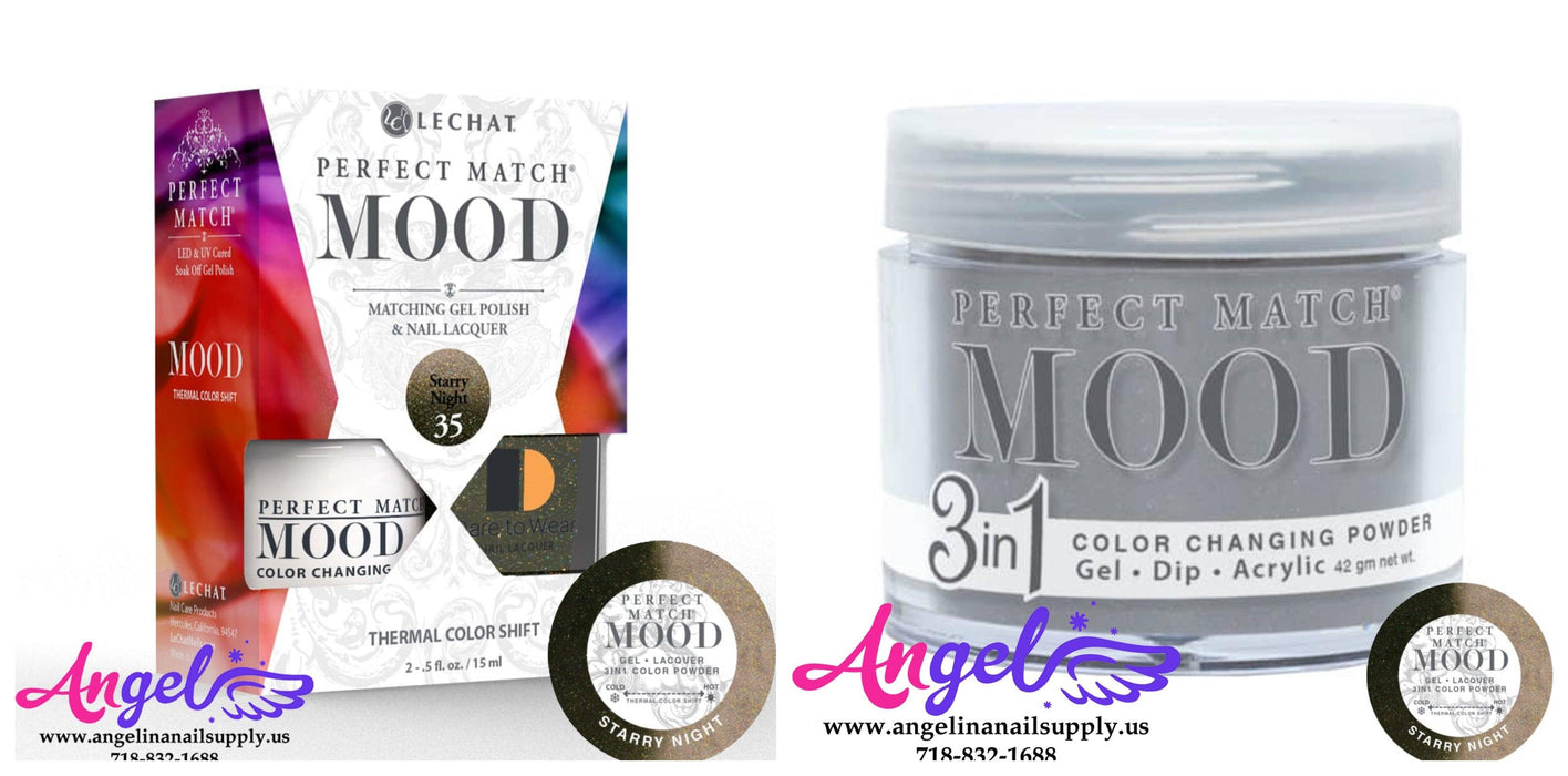 Lechat Perfect Match Mood 3in1 Combo 35 Stary Night - Angelina Nail Supply NYC