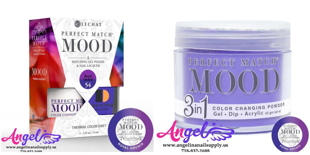 Lechat Perfect Match Mood 3in1 Combo 54 Royal Orchid — Angelina