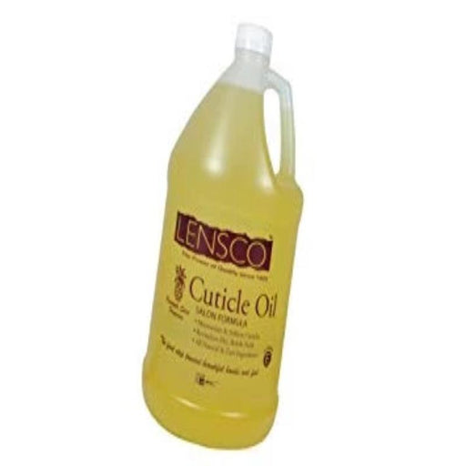 Lensco Cuticle Oil Pineapple (gallon) - Angelina Nail Supply NYC