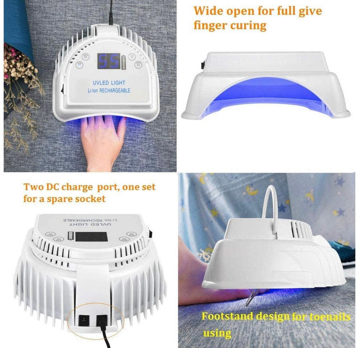 Li-Ion Rechargeable (2in1) LED - Angelina Nail Supply NYC