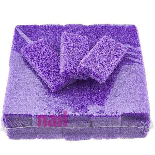 Mini Disposable Pumice Bar (Pack/40pcs - purple) - Angelina Nail Supply NYC