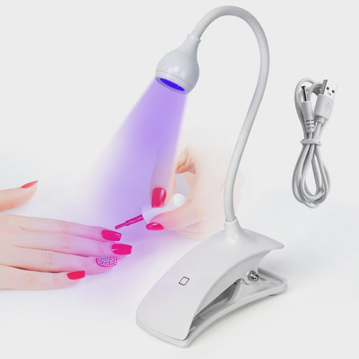 Mini Flexible Led UV Nail Lights Lamp for Press-On Nail - Angelina Nail Supply NYC