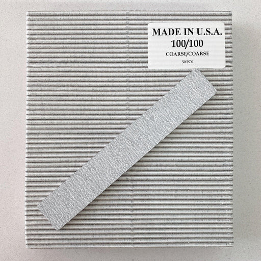 Nail File - 100/100Jumbo (zb) Box/28 bags - Angelina Nail Supply NYC