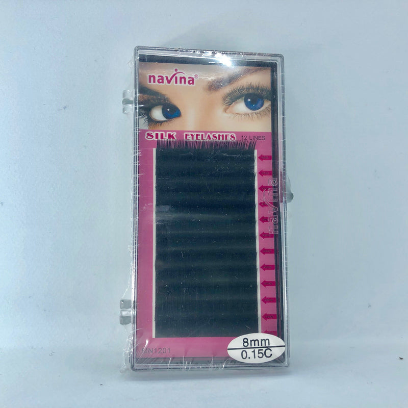Navina Silk Eyelash 0.15C - Angelina Nail Supply NYC