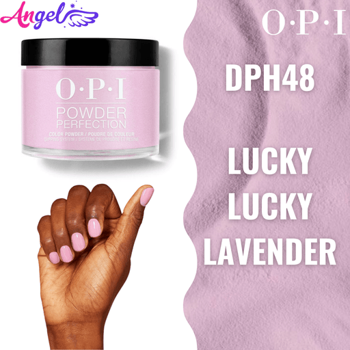 OPI Dip Powder DP H48 Lucky Lucky Lavender - Angelina Nail Supply NYC