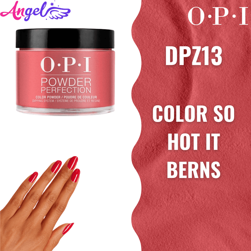 OPI Dip Powder DP Z13 Color So Hot It Berns - Angelina Nail Supply NYC