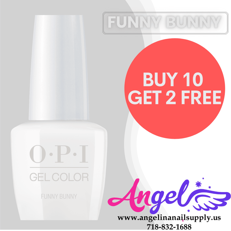 OPI Gel Color GC H22 FUNNY BUNNY (Combo 10+2) - Angelina Nail Supply NYC