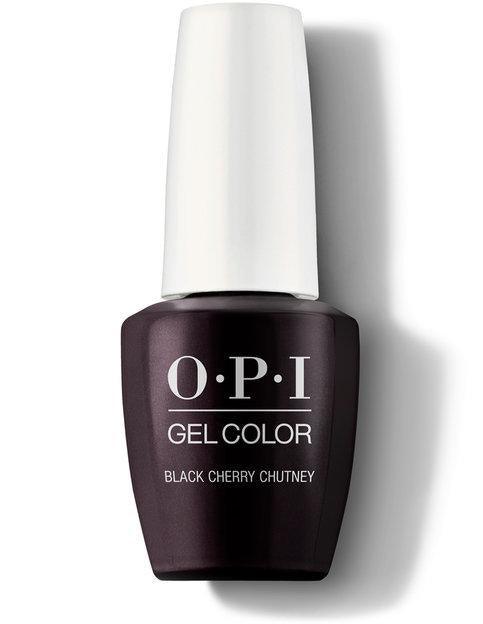 OPI Gel Color GC I43 BLACK CHERRY CHUTNEY - Angelina Nail Supply NYC