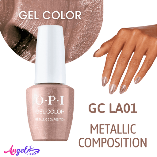 OPI Gel Color GC LA01 METALLIC COMPOSITION - Angelina Nail Supply NYC