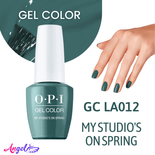 OPI Gel Color GC LA12 MY STUDIO’S ON SPRING - Angelina Nail Supply NYC