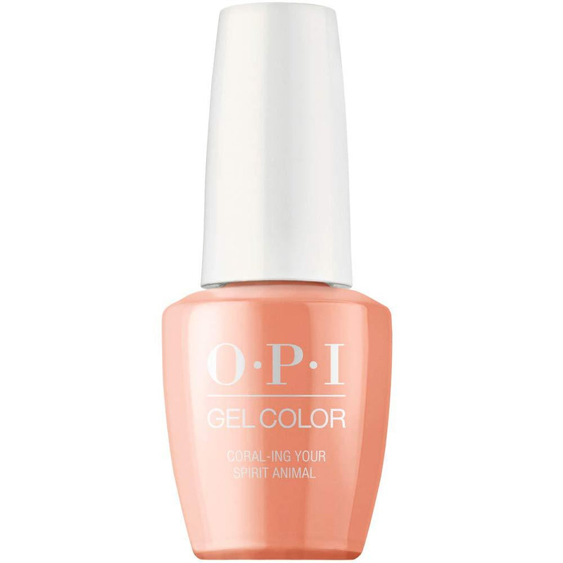 OPI Gel Color GC M88 CORAL-ING YOUR SPIRIT ANIMAL - Angelina Nail Supply NYC