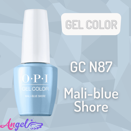 OPI Gel Color GC N87 MALI-BLUE SHORE - Angelina Nail Supply NYC