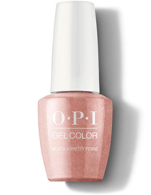 OPI Gel Color GC V27 WORTH A PRETTY PENNE - Angelina Nail Supply NYC