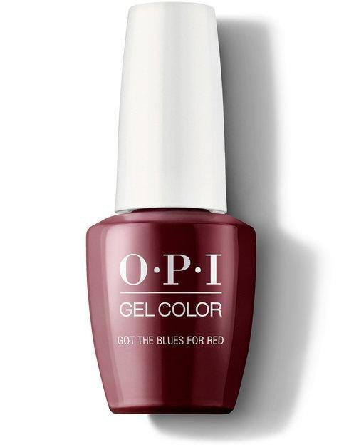 OPI Gel Color GC W52 GOT THE BLUES FOR RED - Angelina Nail Supply NYC