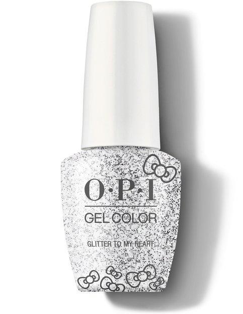 OPI Gel Color HP L01 GLITTER TO MY HEART - Angelina Nail Supply NYC
