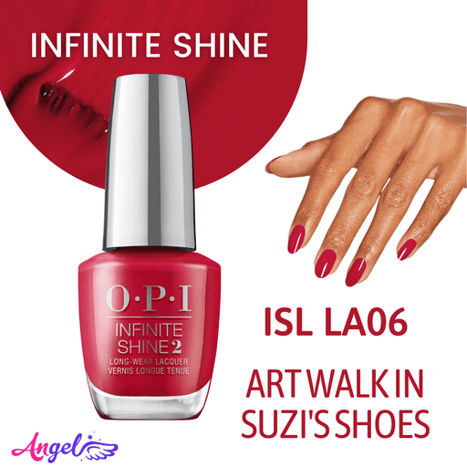 OPI Infinite Shine ISL LA06 ART WALK IN SUZI'S SHOES - Angelina Nail Supply NYC