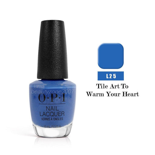 OPI Nail Lacquer NL L25 TILE ART TO WARM YOUR HEART - Angelina Nail Supply NYC