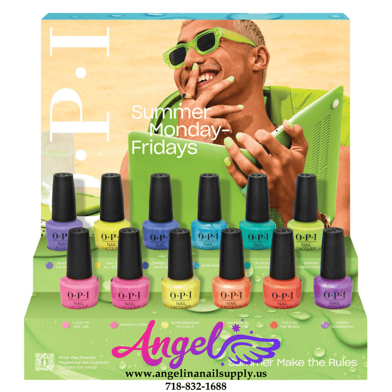 OPI Nail Lacquer - Summer Make the Rules Collection 12 Colors | Summer 2023 - Angelina Nail Supply NYC