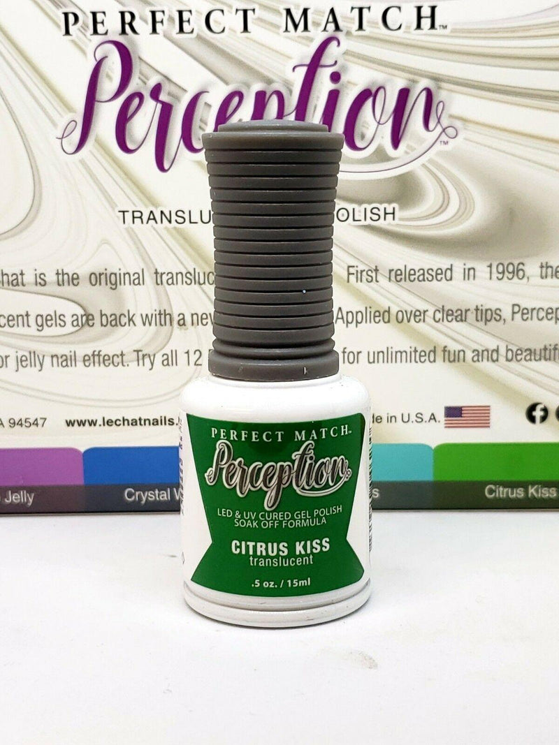 Perception Translucent Gel Complete Set - 01->12 | Perfect Match - Angelina Nail Supply NYC
