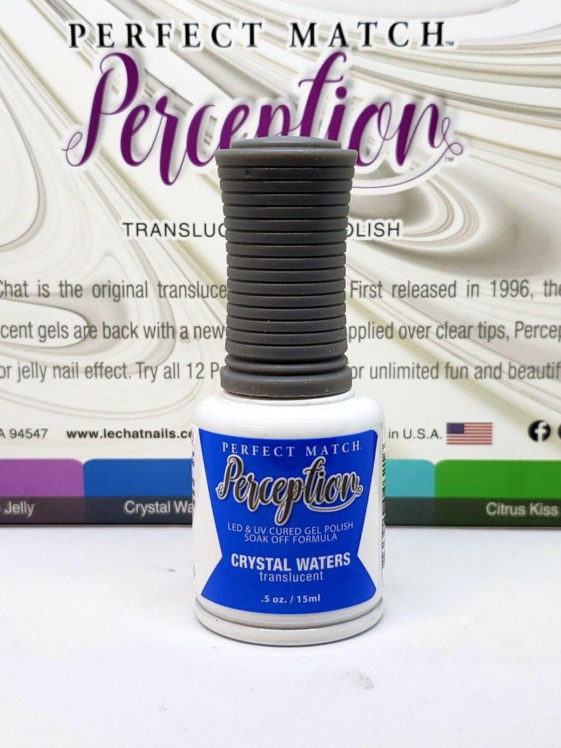 Perception Translucent Gel Complete Set - 01->12 | Perfect Match - Angelina Nail Supply NYC