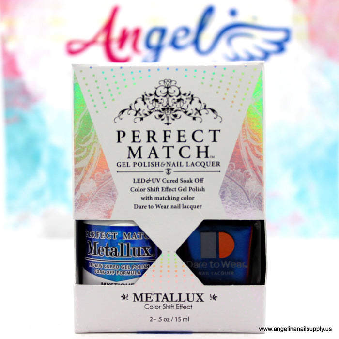 Perfect Match Gel Dou Metallux MLMS 06 MYSTIQUE - Angelina Nail Supply NYC