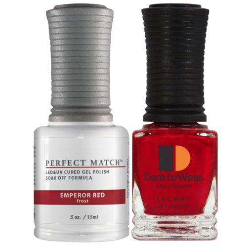Perfect Match Gel Duo PMS 003 EMPEROR RED - Angelina Nail Supply NYC