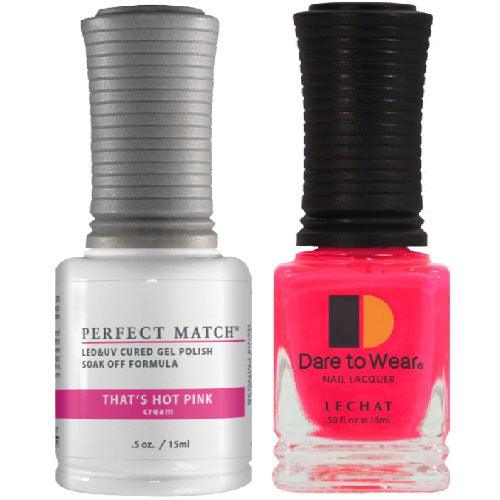 Perfect Match Gel Duo PMS 038 THAT'S HOT PINK - Angelina Nail Supply NYC