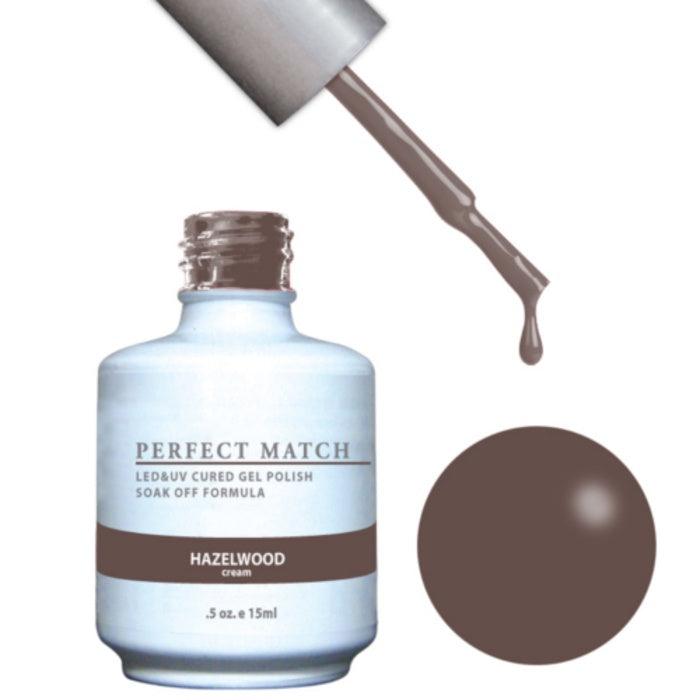 Perfect Match Gel Duo PMS 129 HAZELWOOD - Angelina Nail Supply NYC