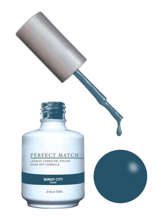 Perfect Match Gel Duo PMS 142 WINDY CITY - Angelina Nail Supply NYC