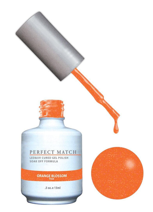 Perfect Match Gel Duo PMS 145 ORANGE BLOSSOM - Angelina Nail Supply NYC
