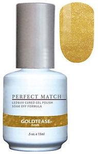 Perfect Match Gel Duo PMS 181 GOLDTEASE - Angelina Nail Supply NYC