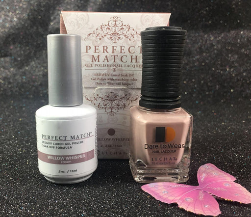 Perfect Match Gel Duo PMS 195 WILLOW WHISPER - Angelina Nail Supply NYC