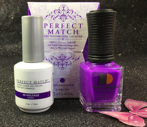 Perfect Match Gel Duo PMS 204 HI-VOLTAGE - Angelina Nail Supply NYC
