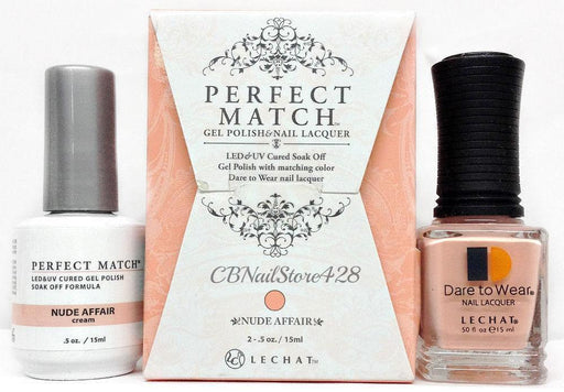 Perfect Match Gel Duo PMS 214 NUDE AFFAIR - Angelina Nail Supply NYC