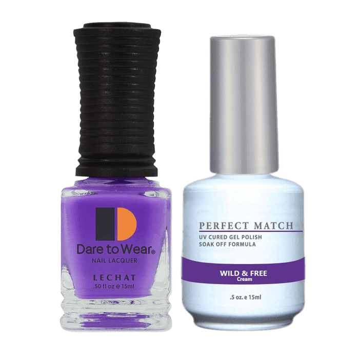 Perfect Match Gel Duo PMS 233 WILD & FREE - Angelina Nail Supply NYC