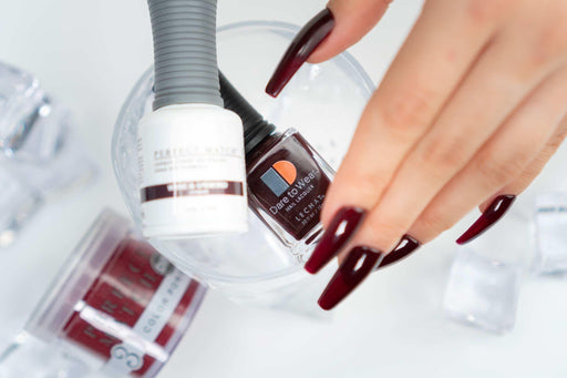 Perfect Match Gel Duo PMS 264 WINE AND UNWIND - Angelina Nail Supply NYC