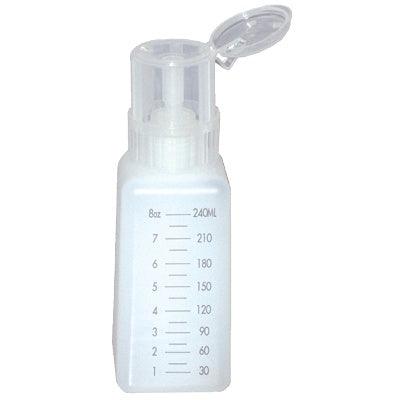 Plastic Pump Bottle #DL-B31 (8 fl.oz) - Angelina Nail Supply NYC
