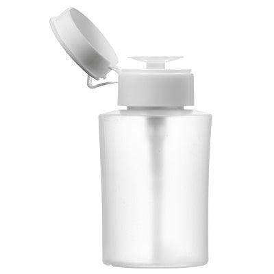Plastic Pump Bottle #DL-C348 (8 fl.oz) - Angelina Nail Supply NYC