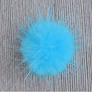 Pom Pom Fluffy Fur Balls Detachable Magnetic Nail Design (1pair) - Angelina Nail Supply NYC