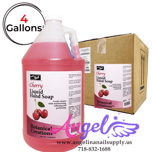 Pronail Hand Soap - Cherry (Box/4gal) - Angelina Nail Supply NYC