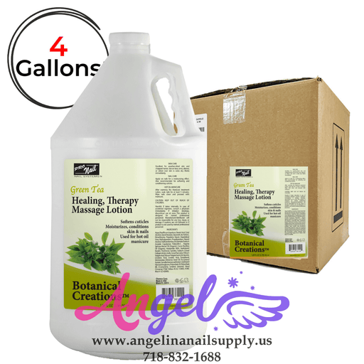 ProNail Lotion - Green Tea (Box/4gal) - Angelina Nail Supply NYC