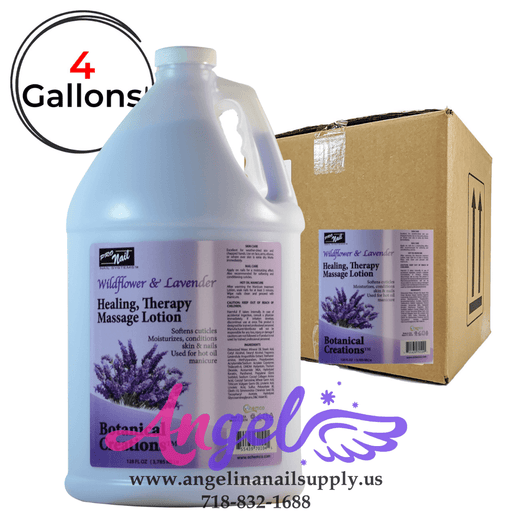 ProNail Lotion - Lavender (Box/4gal) - Angelina Nail Supply NYC