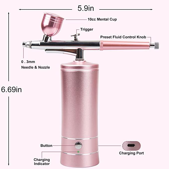 Rechargeable Cordless Airbrush System - Angelina Nail Supply NYC