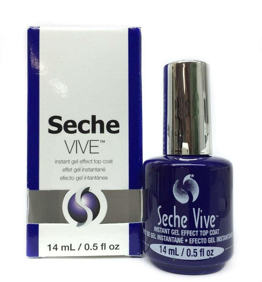 Seche Vive Instant gel effect top coat - Angelina Nail Supply NYC