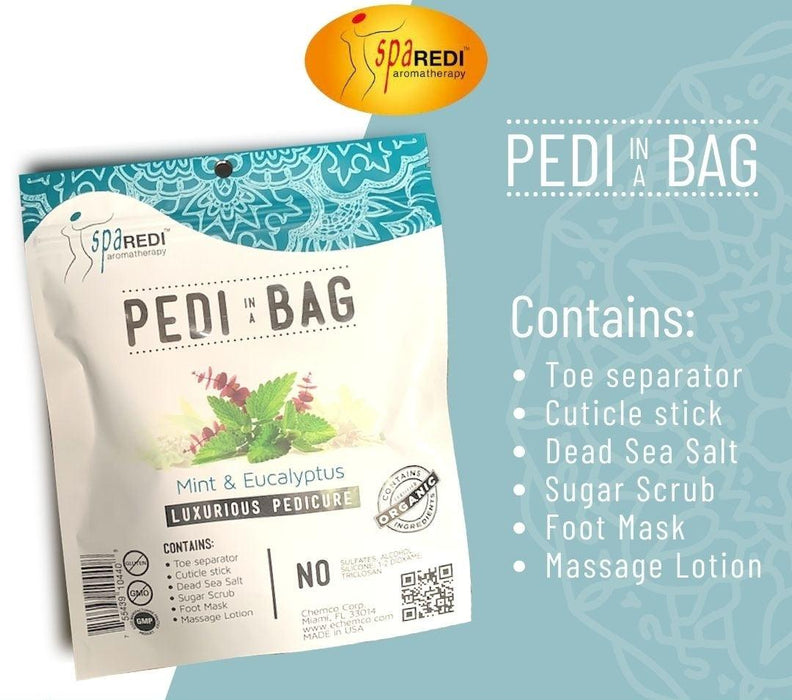 Spa Redi Pedi In A Bag - Angelina Nail Supply NYC