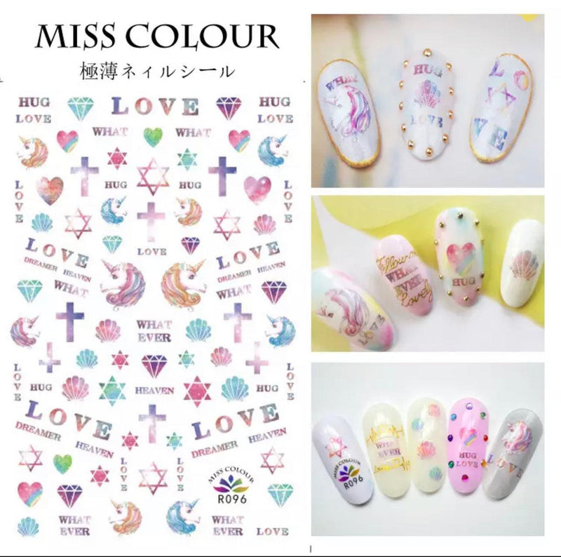 Sticker Cartoon - 1 - Angelina Nail Supply NYC