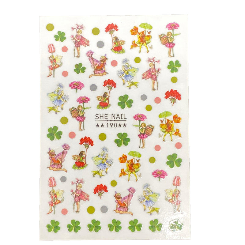 Sticker Cartoon - 1 - Angelina Nail Supply NYC