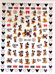 Sticker Cartoon - 2 - Angelina Nail Supply NYC